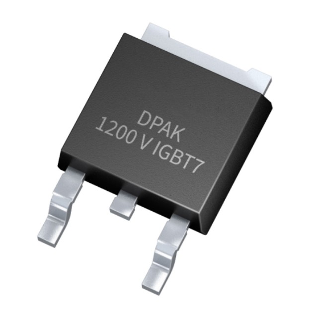 IGBT 晶體管 IGD03N120S7 1200 V、3 A IGBT7 S7，采用 TO-252-3 引腳封裝