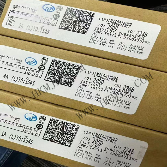 【技術(shù)資料】（TI）LM46001PWPR 3.5 至 60V、1A 同步降壓轉(zhuǎn)換器